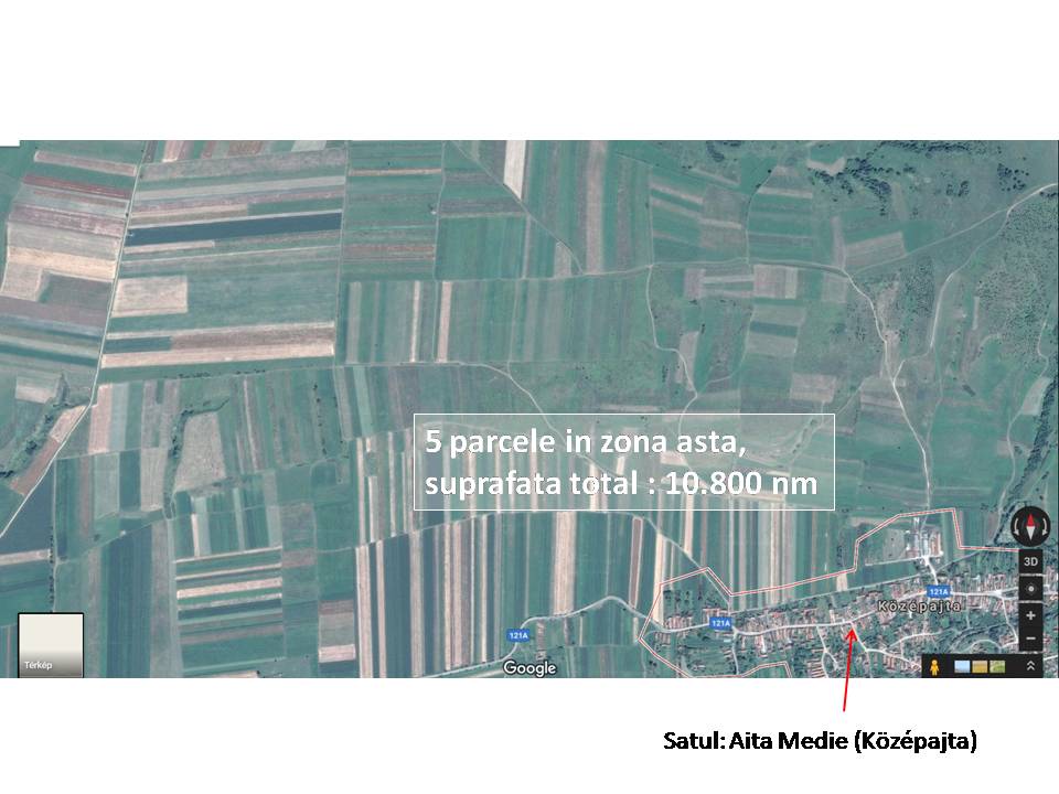 Teren Arabil (Pasune-Faneata) 2.1 Ha Aita Medie, Jud Covasna - Pret | Preturi Teren Arabil (Pasune-Faneata) 2.1 Ha Aita Medie, Jud Covasna