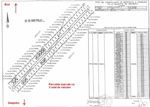 Teren de vanzare in BOD SAT intrare dinspre SANPETRU - Pret | Preturi Teren de vanzare in BOD SAT intrare dinspre SANPETRU