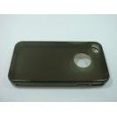 Husa Silicon iPhone 4 Smart Negru Transparent - Pret | Preturi Husa Silicon iPhone 4 Smart Negru Transparent