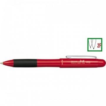 Pix / creion mecanic 0.5mm, cu rubber grip, PENAC 2-F - corp rosu - Pret | Preturi Pix / creion mecanic 0.5mm, cu rubber grip, PENAC 2-F - corp rosu