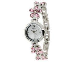 Ceas Guess Pink Floral Swarovski U95054L2 - Pret | Preturi Ceas Guess Pink Floral Swarovski U95054L2