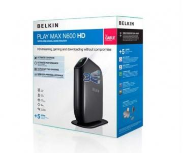 Belkin F7D4301nv, Router Wireless 2 x 300Mbps + Transport Gratuit - Pret | Preturi Belkin F7D4301nv, Router Wireless 2 x 300Mbps + Transport Gratuit