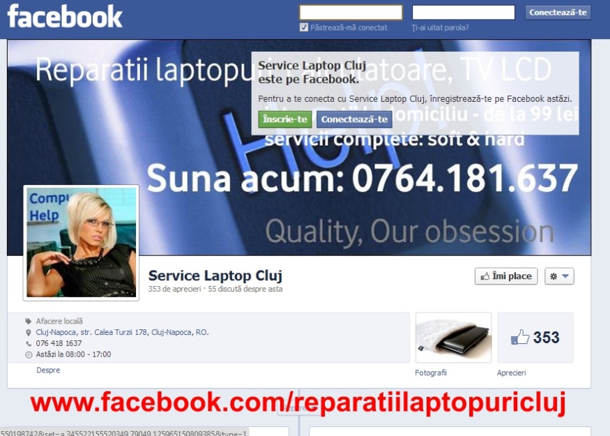 Service Calculatoare Laptopuri Cluj - Pret | Preturi Service Calculatoare Laptopuri Cluj