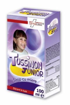 Tussinon Junior Sirop cu Miere 100ml - Pret | Preturi Tussinon Junior Sirop cu Miere 100ml