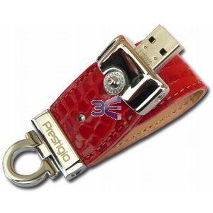 Prestigio Leather Data Flash, USB 2.0, 4GB, Rosu - Pret | Preturi Prestigio Leather Data Flash, USB 2.0, 4GB, Rosu