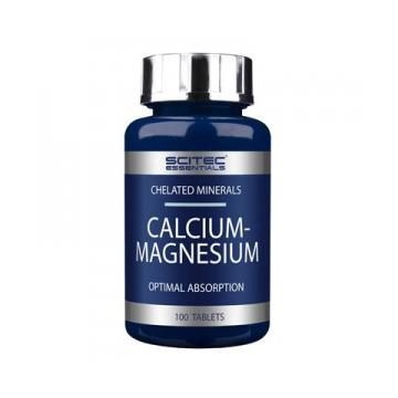Complex minerale Calcium-Magnesium 100caps Scitec Nutrition - Pret | Preturi Complex minerale Calcium-Magnesium 100caps Scitec Nutrition