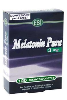 ESI Melatonina Pura 3mg *120tab - Pret | Preturi ESI Melatonina Pura 3mg *120tab