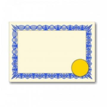 Certificat Classic Blue, A4, 25 buc/set, Geographics - Pret | Preturi Certificat Classic Blue, A4, 25 buc/set, Geographics