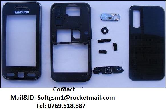 Carcasa Samsung S5230 STAR Black ( NEAGRA ) ORIGINALA NOUA - Pret | Preturi Carcasa Samsung S5230 STAR Black ( NEAGRA ) ORIGINALA NOUA