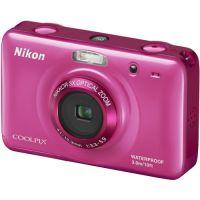 Aparat foto compact Nikon COOLPIX S30 (Roz), 10MP, zoom optic 3x, ecran 2.7inch, stabilizator optic, subacvatic, HD 720p + CADOU: card memorie SD 8GB + rucsac - Pret | Preturi Aparat foto compact Nikon COOLPIX S30 (Roz), 10MP, zoom optic 3x, ecran 2.7inch, stabilizator optic, subacvatic, HD 720p + CADOU: card memorie SD 8GB + rucsac