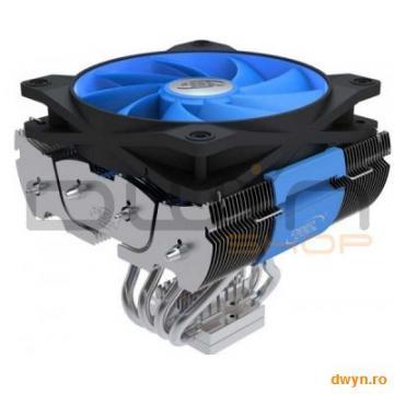 Deepcool Tiger Shark, 6 heatpipe-uri, 120mm fan (500-1500 RPM, 66.3 CFM, 17.8-27.6 dBA, PWM, seria U - Pret | Preturi Deepcool Tiger Shark, 6 heatpipe-uri, 120mm fan (500-1500 RPM, 66.3 CFM, 17.8-27.6 dBA, PWM, seria U