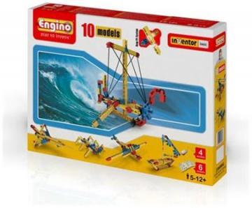 Set inginerie 10 modele Engino - Pret | Preturi Set inginerie 10 modele Engino