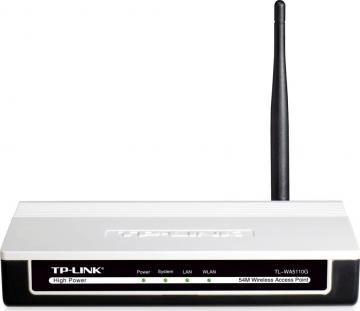 Acces Point Wireless 54Mbps Interior High Power, WISP Mode, AP Client Router, AP Router, TP-LINK TL-WA5110G - Pret | Preturi Acces Point Wireless 54Mbps Interior High Power, WISP Mode, AP Client Router, AP Router, TP-LINK TL-WA5110G