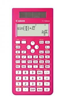 Calculator stiintific F718SGA, 18 digits, 264 functii, antibacterian, roz, Canon - Pret | Preturi Calculator stiintific F718SGA, 18 digits, 264 functii, antibacterian, roz, Canon