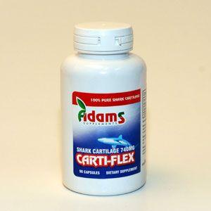 Carti-Flex : Cartilaj de rechin 740mg 90 cps. - Pret | Preturi Carti-Flex : Cartilaj de rechin 740mg 90 cps.