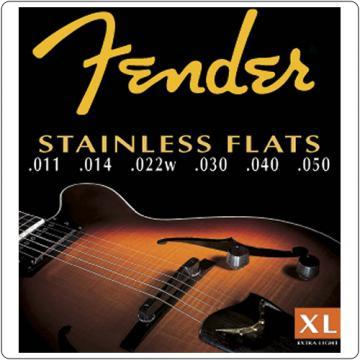 Corzi chitara electrica Fender Stainless Flatwound - Pret | Preturi Corzi chitara electrica Fender Stainless Flatwound