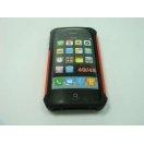 Husa Silicon iPhone 4 iPhone 4s Negru Cu Rosu - Pret | Preturi Husa Silicon iPhone 4 iPhone 4s Negru Cu Rosu