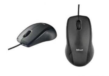 Mouse optic Trust Carve cu fir, USB, negru - Pret | Preturi Mouse optic Trust Carve cu fir, USB, negru