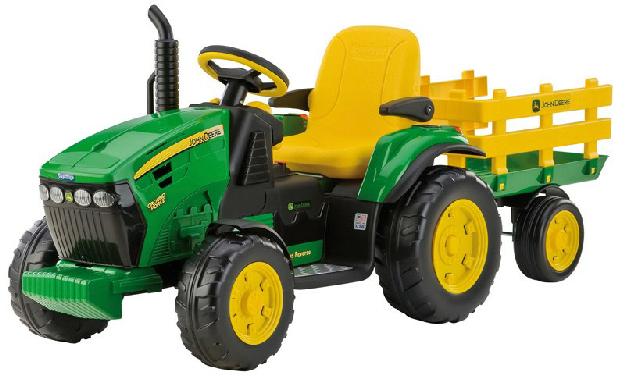 Tractor pentru copii John Deere Ground Force w/trailer - Pret | Preturi Tractor pentru copii John Deere Ground Force w/trailer