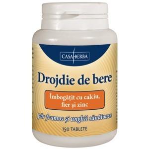 Drojdie de Bere cu Calciu, Fier si Zinc *150tab - Pret | Preturi Drojdie de Bere cu Calciu, Fier si Zinc *150tab