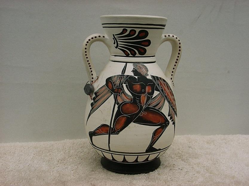Amfora ceramica din perioada arhaica 550 BC (copie) - Pret | Preturi Amfora ceramica din perioada arhaica 550 BC (copie)