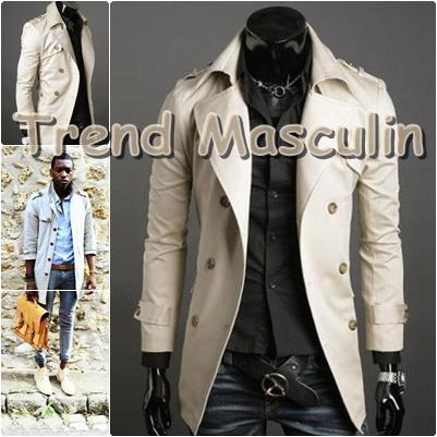 Trench Palton Lung Casual Crem - Pret | Preturi Trench Palton Lung Casual Crem