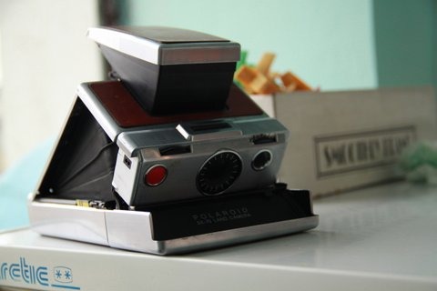 Camera foto veche polaroid sx-70 land camera ! - Pret | Preturi Camera foto veche polaroid sx-70 land camera !