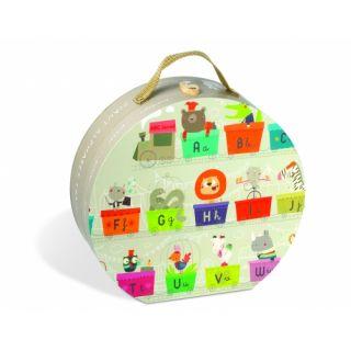 Puzzle in cutie Trenul-alfabet gigant - Pret | Preturi Puzzle in cutie Trenul-alfabet gigant