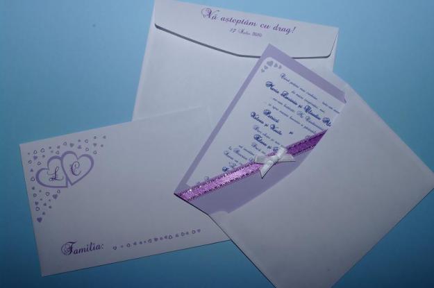 Seturi nunta: invitatie,cutiuta marturie, plic pentru bani si card de masa - Pret | Preturi Seturi nunta: invitatie,cutiuta marturie, plic pentru bani si card de masa