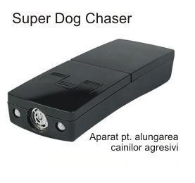 Super Dog Chaser dispozitiv cu ultrasunete portabil anti caini - Pret | Preturi Super Dog Chaser dispozitiv cu ultrasunete portabil anti caini