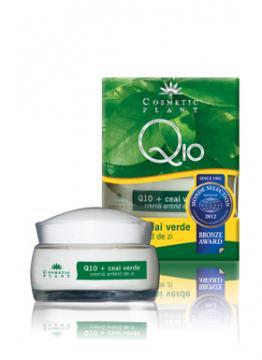 Crema Antirid de Zi Q10 si Ceai Verde 50ml - Pret | Preturi Crema Antirid de Zi Q10 si Ceai Verde 50ml