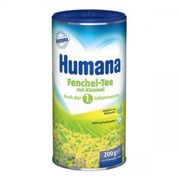 Humana Ceai de Fenicul (de la 2 saptamani) 200gr - Pret | Preturi Humana Ceai de Fenicul (de la 2 saptamani) 200gr