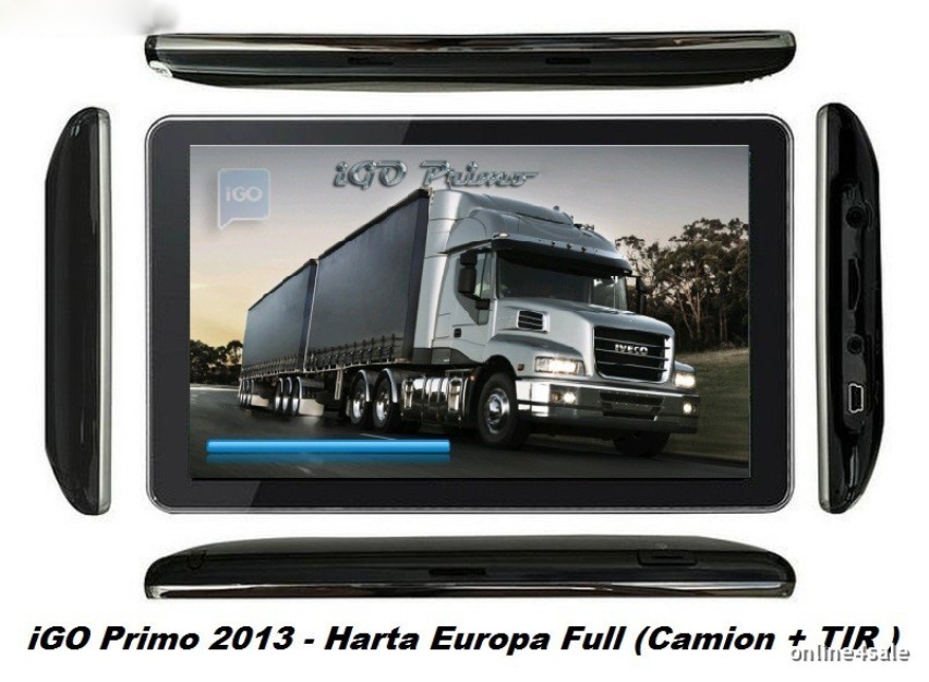 GPS iGO Primo 2 Navigon, 46 tari, Europa 2012 2013, Camion, TIR, Taxi, Autocar - Pret | Preturi GPS iGO Primo 2 Navigon, 46 tari, Europa 2012 2013, Camion, TIR, Taxi, Autocar