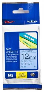 Banda laminata TZE531 pentru PT, 12mm/8m, negru/albastru, Eco package, Brother - Pret | Preturi Banda laminata TZE531 pentru PT, 12mm/8m, negru/albastru, Eco package, Brother