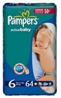 Pampers giant 6 (64BUC) - Pret | Preturi Pampers giant 6 (64BUC)