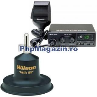 Set Statie Radio Midland Alan 100 + Antena Wilson Will cu magnet, Set Statii Radio Recoman - Pret | Preturi Set Statie Radio Midland Alan 100 + Antena Wilson Will cu magnet, Set Statii Radio Recoman