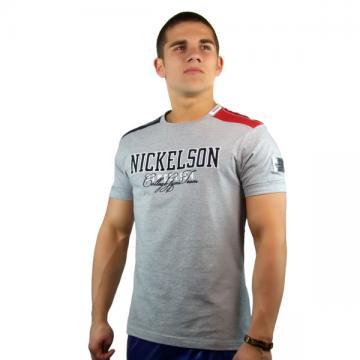 Tricou MS Nickelson Becci gri - Pret | Preturi Tricou MS Nickelson Becci gri