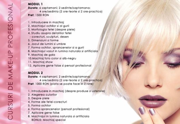 Atelier de make-up profesional - Pret | Preturi Atelier de make-up profesional