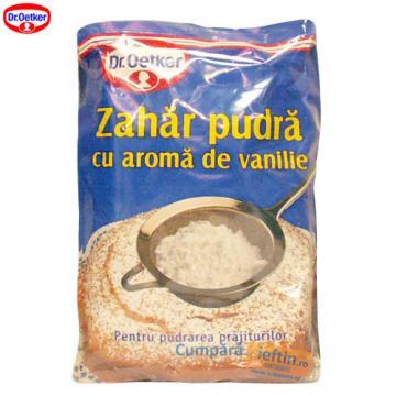 Zahar pudra cu aroma de vanilie Dr Oetker 80 gr - Pret | Preturi Zahar pudra cu aroma de vanilie Dr Oetker 80 gr