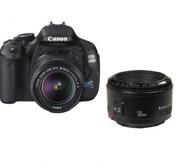 Canon EOS 600D 18-55mm IS II + 50mm f/1.8, Family KIT Bonus: Rucsac Canon + 16GB Sandisk 45MB/s + Ghid Canon + Transport Gratuit - Pret | Preturi Canon EOS 600D 18-55mm IS II + 50mm f/1.8, Family KIT Bonus: Rucsac Canon + 16GB Sandisk 45MB/s + Ghid Canon + Transport Gratuit