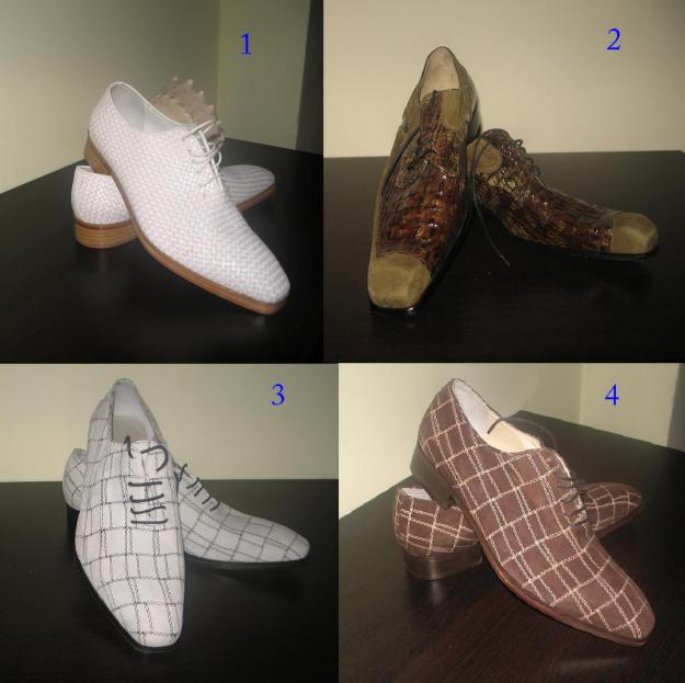 Pantofi piele naturala lucrati manual 100% - Pret | Preturi Pantofi piele naturala lucrati manual 100%
