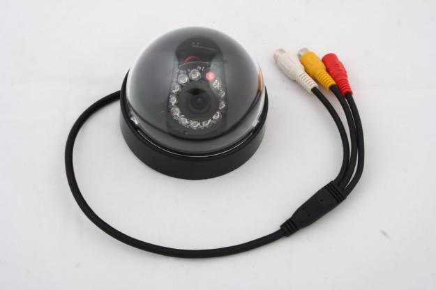 Camera de supraveghere audio - video DOME cu IR - Pret | Preturi Camera de supraveghere audio - video DOME cu IR