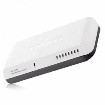 Switch Edimax 8 Port 10/100Mbps ES-3208P - Pret | Preturi Switch Edimax 8 Port 10/100Mbps ES-3208P