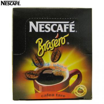 Cafea instant Nescafe Brasero 50 pliculete x 1.8 gr - Pret | Preturi Cafea instant Nescafe Brasero 50 pliculete x 1.8 gr