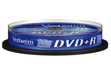 VERBATIM DVD+R 16x 4.7GB - Pret | Preturi VERBATIM DVD+R 16x 4.7GB