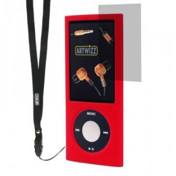 Artwizz SeeJacket Silicone for iPod nano 5G, red - Pret | Preturi Artwizz SeeJacket Silicone for iPod nano 5G, red