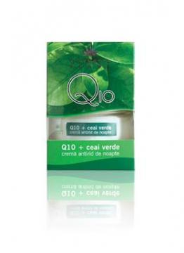 Crema Antirid de Noapte Q10 si Ceai Verde 50ml - Pret | Preturi Crema Antirid de Noapte Q10 si Ceai Verde 50ml