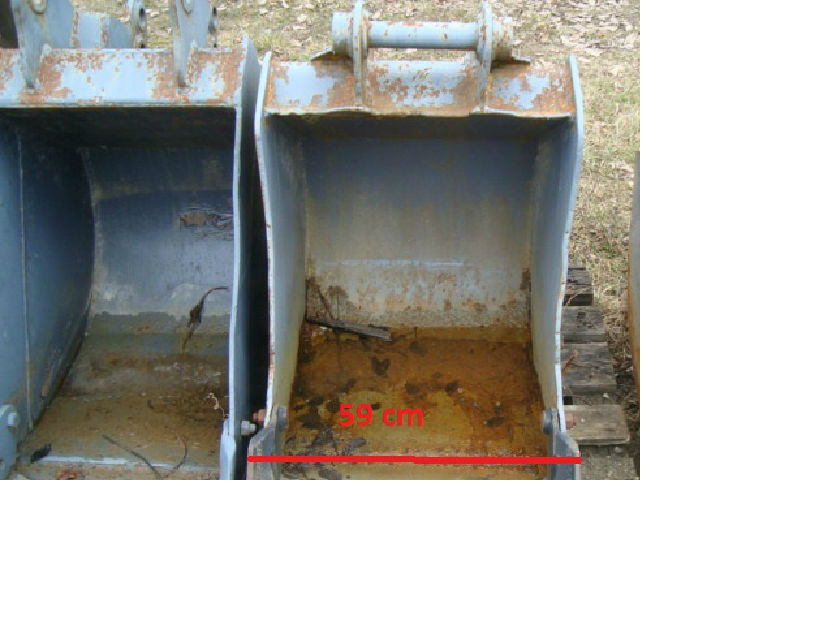 Cupa buldoexcavator JCB cu latimea de 590 mm - Pret | Preturi Cupa buldoexcavator JCB cu latimea de 590 mm