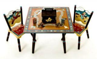 Masa cu 2 scaune Wild West - Pret | Preturi Masa cu 2 scaune Wild West