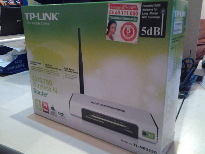 Router tp-link tl-mr3220 3g - Pret | Preturi Router tp-link tl-mr3220 3g